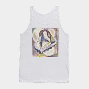 Abstract Madonna Profile Tank Top